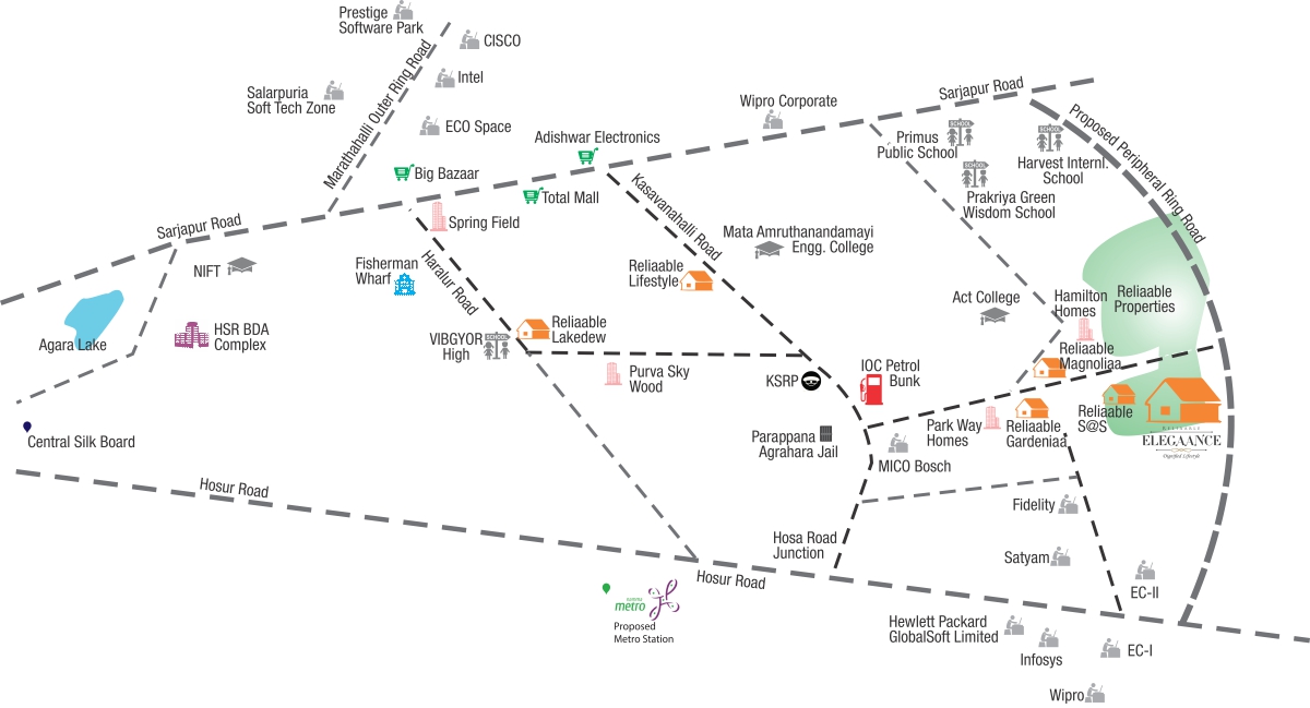 Residential Layout HSR Layout Bangalore Bhartiya One